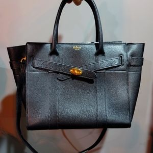 Mulberry small zipped bayswater black